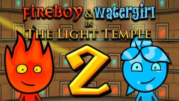 Fireboy and Watergirl 2: In the Light Temple 3kh0